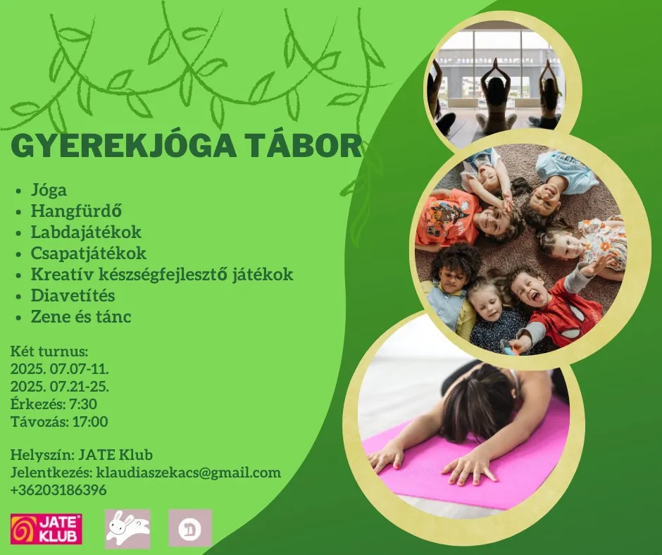 Gyermekjóga tábor 2025