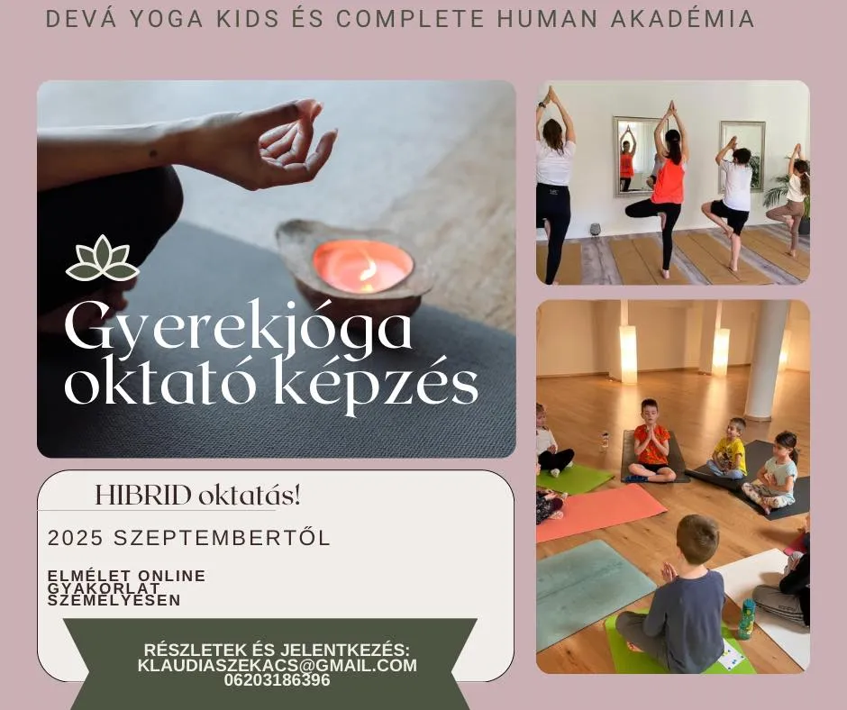 Gyerekjóga oktató képzés
